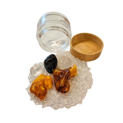 Bernstein-Turmalin-Mischung: Vianna's Blend 2 (160g)