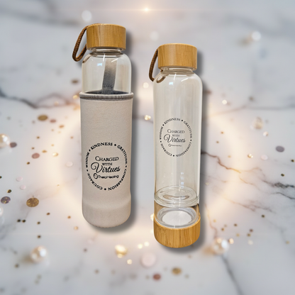 Edelstein Wasserflasche