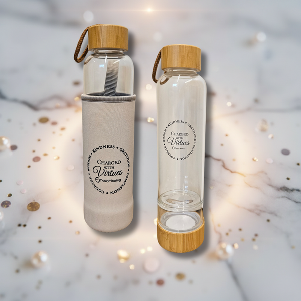 Edelstein Wasserflasche