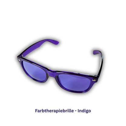 Farbtherapiebrille - Indigo