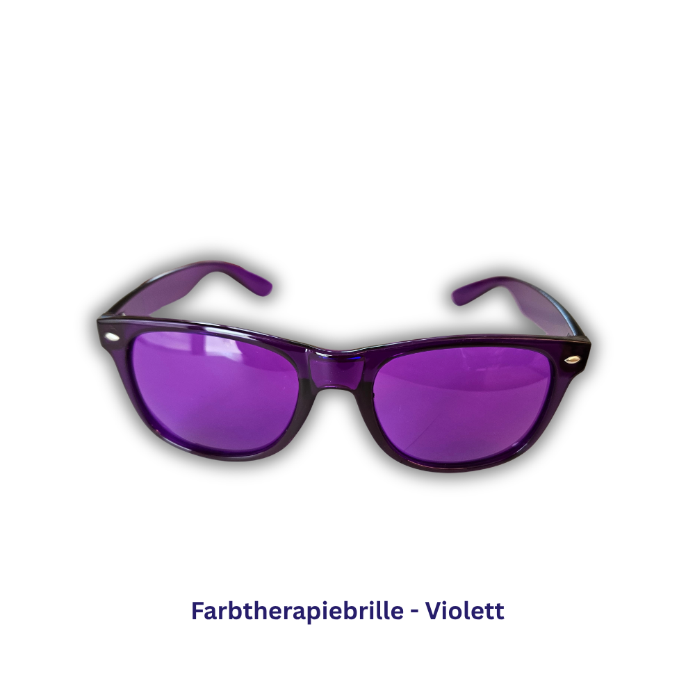 Farbtherapiebrille - Violett