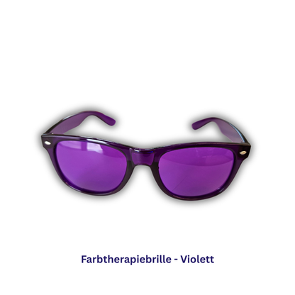 Farbtherapiebrille - Violett