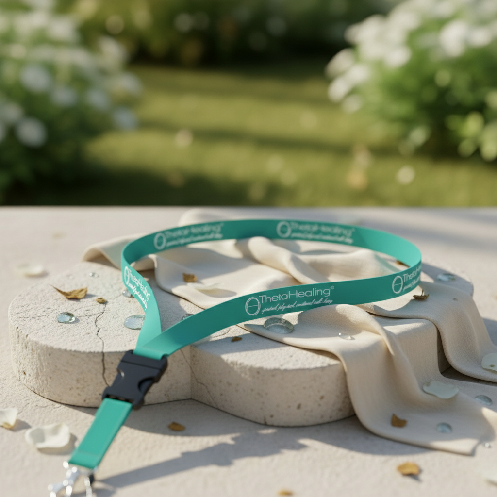 ThetaHealing lanyard (green)