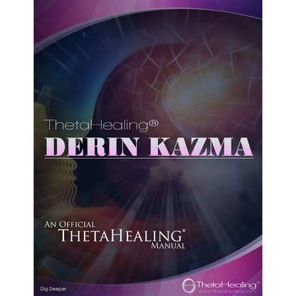 ThetaHealing® Handbuch-Cover „Derin Kazma“ – offizielles ThetaHealing®-Manual