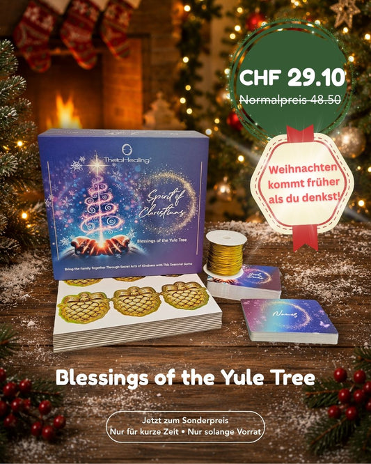 Weihnachts-Geschenkset mit Box „Blessings of the Yule Tree“ und Karten