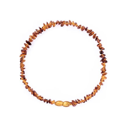 Amber necklace for children