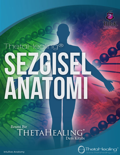ThetaHealing Handbuch mit großem Schriftzug „ANATUM“ und menschlicher Silhouette