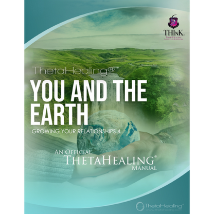 Handbuchcover „YOU AND THE EARTH“ (Theta Healing), offizielles Manual